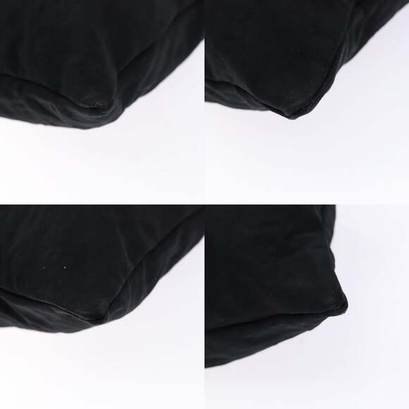 FENDI Tote Bag Nylon Black Silver - Picture 10 of 12